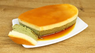 Mom showed me a simple flan gato recipe  Cool dish for summer days [upl. by Dupaix595]