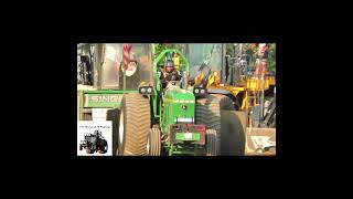 Kirk Alexander Money Talks Owensville OH shorts tractorpulling fortheloveofpulling tractors [upl. by Dougie]