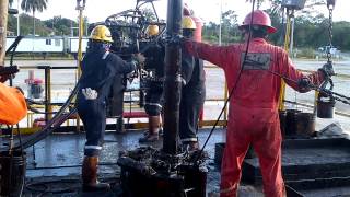 Workover Independence Rig 53 oil well chichimene [upl. by Gladi]