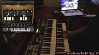 B5 Organ V22 and Hammond SK2 by acousticsamples [upl. by Rois]