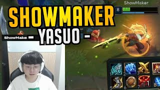 ShowMaker Destroying KR SoloQ With Yasuo  Best of LoL Stream Highlights Translated [upl. by Goren]