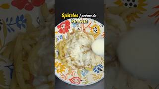 Une recette gourmande de Spätzle à la crème de Parmesan 😋 [upl. by Sonitnatsnoc]