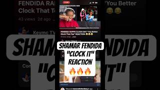 SHAMAR CLOCK IT REACTION [upl. by Henriha]