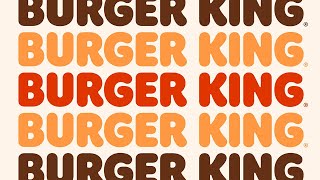 The official rebrand introduction video for Burger King [upl. by Hendrick529]