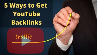 5 Simple Ways to Get Backlinks From YouTube [upl. by Aketahs431]