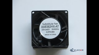 AA8382HXAT 220240V 007006A Cooling Fan with socket connection Replacement [upl. by Cutcliffe319]