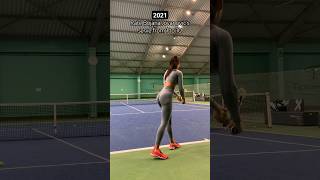 Bojana Jovanovics serve in 2021 🆚️ in 2024 Rate her serve and what are the differences [upl. by Mrots]