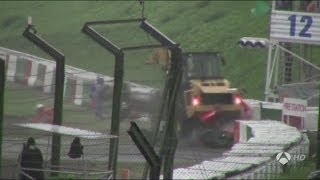 Así fue el accidente de Jules Bianchi en el GP de Japón [upl. by Htaeh]