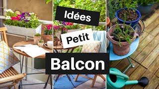 Idées inspirantes de décoration de petit balcon [upl. by Trebla]