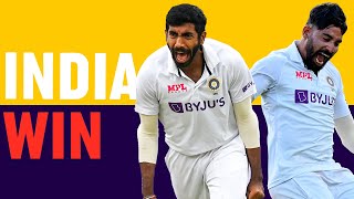 Bumrah and Siraj Fire India To Victory  Final Session IN FULL  England v India [upl. by Ahael294]