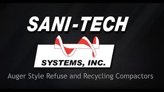 SaniTech Systems Auger Compactor [upl. by Etireuqram507]