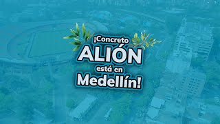 ¡Concreto ALIÓN está en Medellín 🎉🥳 [upl. by Acirred]