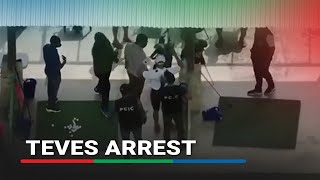 DRONE SHOT Teves arrested while playing golf [upl. by Terrye703]