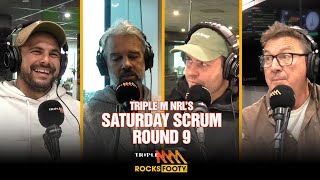 Saturday Scrum  Broncos Injury Crisis Manlys Capitulation amp Wayne To Souths  Round 9  Triple M [upl. by Frants232]