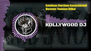 Kalabham Charthum Malayalam DJ Remix ¦ Dj Song Malayalam Bass Boosted ¦ Songs Malayalam Dj Remix [upl. by Kurth]