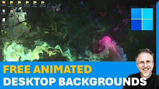 How to Get Free Animated Desktop Backgrounds for Windows 10 amp 11  Lively Wallpaper [upl. by Ahsok451]