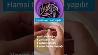 Hamsi tava nasıl yapılır Hamsi tava tarifi Hamsi tava nasıl temizlenir Mısır Unlu Hamsi tava [upl. by Nomyt]