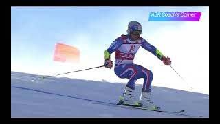 Alexis Pinturault Giant Slalom Alpine Skiing Technique Ski Alpin 2021 [upl. by Yesnikcm]