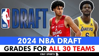 2024 NBA Draft Grades FULL NBA Draft Results  Biggest Winners amp Losers From 1st amp 2nd Round [upl. by Dielu]