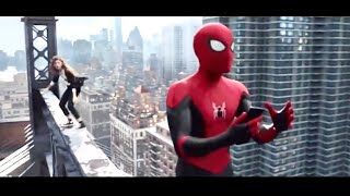 SpiderMan No Way Home OPENING SCENE CLIP [upl. by Alleahcim]