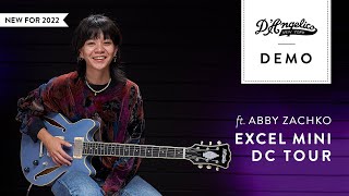 Excel Mini DC Tour Demo with Abigail Zachko  DAngelico Guitars [upl. by Stroup]