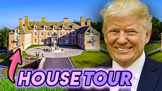 Donald Trump  House Tour  MarALago Seven Springs amp More [upl. by Anolla560]