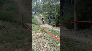 highlight big crash Race Kendal Downhill 2023 [upl. by Neille]