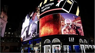 Exploring Piccadilly Circus In London [upl. by Queston]