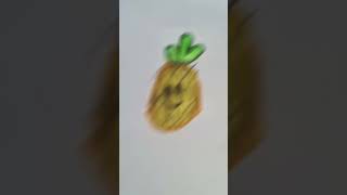 Pineapple drawing [upl. by Yatnod]