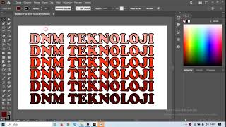 Adobe Illustrator Yazım Tiplerinin Eğitimleri ve Anlatımları Teknikleri [upl. by Anaeli373]