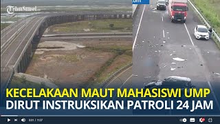 Kecelakaan Maut Mahasiswi UMP di Tol Kayuagung Palembang Dirut Waskita Toll Road Instruksikan Patro [upl. by Ahseel]