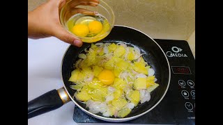 3 eggs make this super easy snack  Easy breakfast lunch or dinner snack recipe [upl. by Claudio]