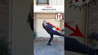 How To Do OBLIQUE KICK in a FIGHT 💥 Shorts MMA MartialArts [upl. by Eltsirc]