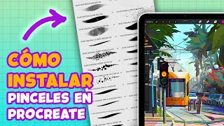 CÓMO IMPORTAR PINCELES EN PROCREATE  ENCONTRAR PINCELES GRATIS  Tutorial rápido y fácil [upl. by Harold]