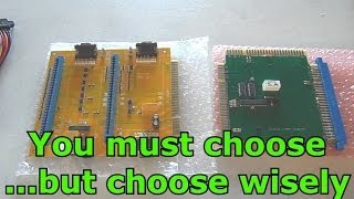 Comparing Different Arcade Multi Jamma Adapters [upl. by Yrrat]