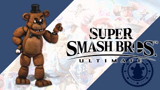 Five Nights At Freddys Song TLT  Super Smash Bros Ultimate [upl. by Arica29]