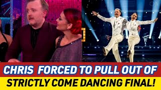 Chris McCausland Forced to Pull Out of Strictly Come Dancing Before the Finalquot [upl. by Arraeit]