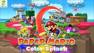 Snifit Hideout  Paper Mario Color Splash OST [upl. by Naujud]