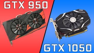 GTX 950 vs 1050 in 5 games [upl. by Aerdnael]