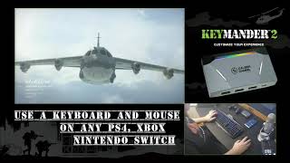 Call of Duty Warzone on PS4 using KeyMander 2 w Keyboard amp Mouse [upl. by Gaile]