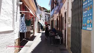 Calle Gloria Nerja Malaga Spain [upl. by Santana]