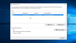 How To Optimize Your Hard Drive in Windows 10  For Increased Speed amp Performance Tutorial [upl. by Ellenrahc]