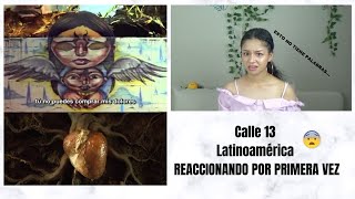 CALLE 13 LATINOAMÉRICA  REACTION [upl. by Hilel135]