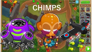 BloonsTD6 渓谷（Ravine） CHIMPS with サイ [upl. by Oak]