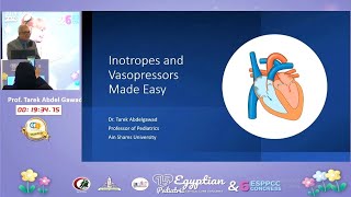 Inotropes and Vasopressors made easy Prof Tarek Abdelgawad [upl. by Eneryt72]