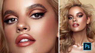 High End Professional Retouch  Beauty Retouch  Photoshop [upl. by Topper]