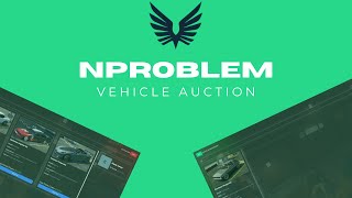 FiveM Vehicle Auction Script QBCORE ESX [upl. by Amaris]