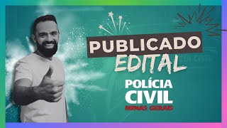 Live 09  Publicado Edital PCMG 🔥 [upl. by Zoa]