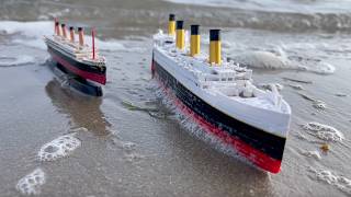 Titanic 1912 Miniature Replica And Titanic Submersible Model [upl. by Zelde]