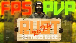 BEST RUST SETTINGS FOR PVP FPS AND VISIBILITY FOR 2024 RUST  WARRIORRUST SETTINGS [upl. by Odey]